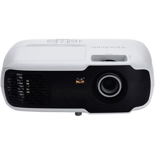 ViewSonic - PA502S SVGA DLP Projector - Black/white-Front_Standard 