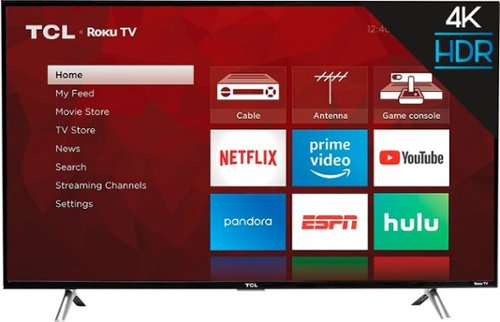  TCL - 43&quot; Class - LED - 4 Series - 2160p - Smart - 4K UHD TV with HDR Roku TV