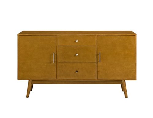 60” Mid Century Modern TV Stand for TV's up to 65”-Front_Standard 