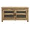 Walker Edison - Double Door TV Stand for Most Flat-Panel TV's up to 48" - Barnwood-Front_Standard