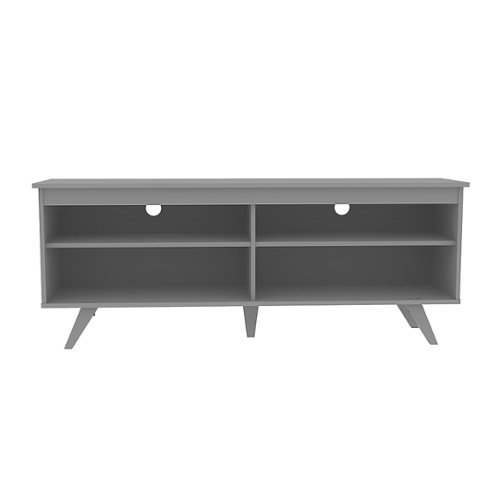  Walker Edison - 58 Contemporary TV Stand for TV's up to 65 - Gray