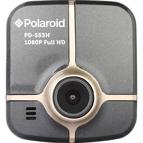 Polaroid - PD-S53H Dash Cam - Gray-Front_Standard 