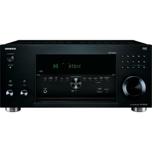 Onkyo - PR 11.2-Ch. Hi-Res With Google Cast 4K Ultra HD A/V Home Theater Receiver - Black-Front_Standard