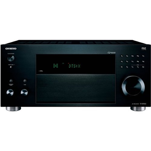 Onkyo - TX 9.2-Ch. Hi-Res 4K Ultra HD A/V Home Theater Receiver - Black-Front_Standard