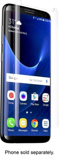  ZAGG - InvisibleShield Glass Curve Screen Protector for Samsung Galaxy S8 - Transparent