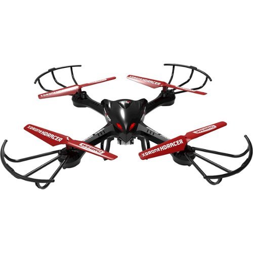 XDrone - Racer Quadcopter with Remote Controller - Black-Front_Standard 