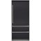 Viking - Professional 7 Series 20 Cu. Ft. Bottom-Freezer Built-In Refrigerator - Graphite Gray-Front_Standard