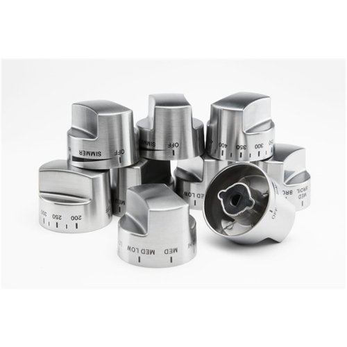 Viking - Control Knob Set for Ranges - Stainless Steel