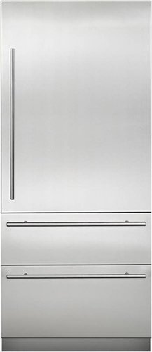 Viking - Virtuoso 7 Series 20 Cu. Ft. Bottom-Freezer Built-In Refrigerator - Stainless steel