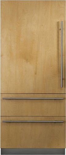 Viking - Professional 7 Series 20 Cu. Ft. Bottom-Freezer Built-In Refrigerator - Custom Panel Ready