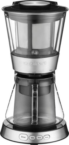  Cuisinart - 7-Cup Cold-Brew Coffee Maker - Black stainless
