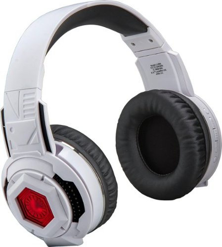  iHome - Star Wars LI-B96.FXV7M Wireless Over-the-Ear Headphones - Black/white/red