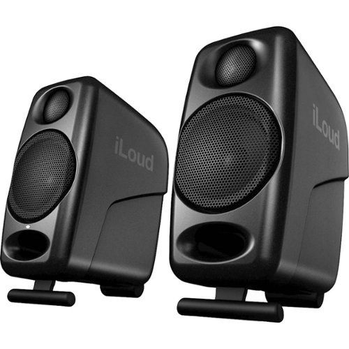IK Multimedia iLoud Micro 3 25W 2-Way Studio Monitors (Pair) - Black WORLDWIDE DELIVERY