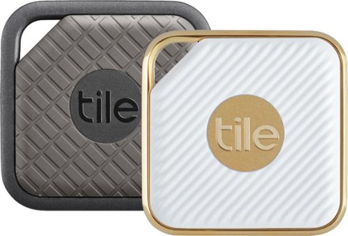  Tile by Life360 - Sport and Style Smart Trackers (2-pack) - Slate/Graphite
