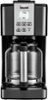 Bella - Pro Series 14-Cup Coffee Maker - Black stainless steel-Front_Standard