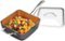 Bella - 9.5" Copper Titanium Square Skillet - Gray-Angle_Standard