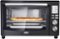 Bella - Pro Series 6-Slice Toaster Oven - Black stainless steel-Front_Standard