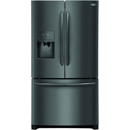 Frigidaire - Gallery 21.9 Cu. Ft. French Door Counter-Depth Refrigerator-Front_Standard 