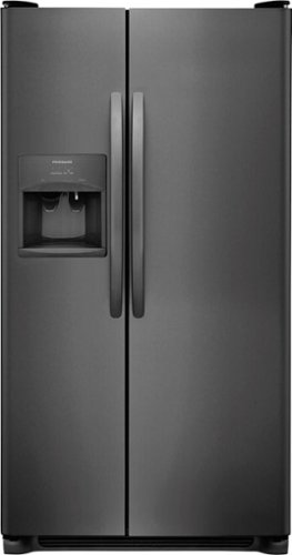Frigidaire - 22 Cu. Ft. Refrigerator - Black stainless steel