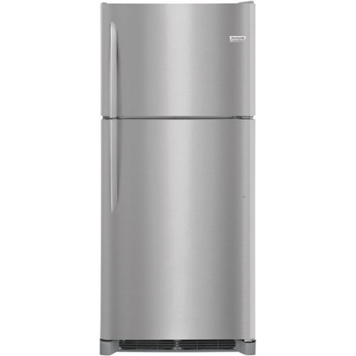  Frigidaire - Gallery 20.4 Cu. Ft. Top-Freezer Refrigerator - Stainless Steel