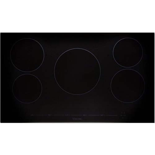 Photos - Hob VIKING  Virtuoso 6 Series 36" Electric Induction Cooktop - Black Glass MV 