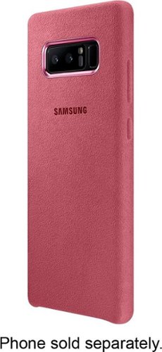  Alcantara Case for Samsung Galaxy Note8 - Pink