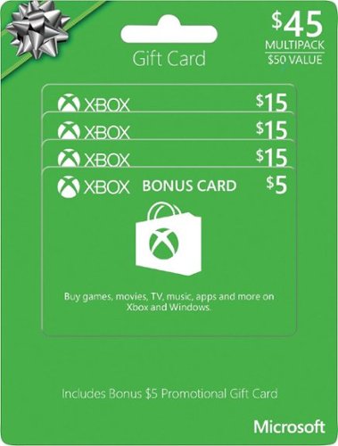  Microsoft - Xbox Live $45 Gift Card Multi-Pack