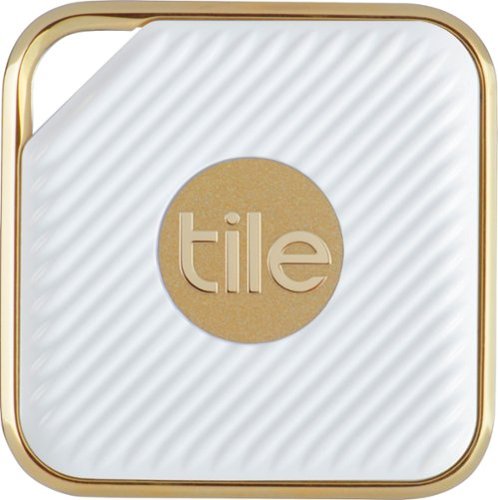 Tile by Life360 - Style Smart Trackers (2-pack) - White/Champagne-Angle_Standard 