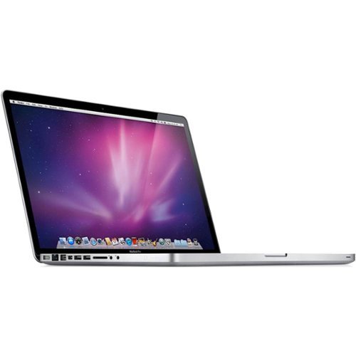Apple - MacBook Pro 15.4" Laptop - Intel Core i7 - 4GB Memory - 128GB Hard Drive - Pre-Owned - Silver-Angle_Standard 