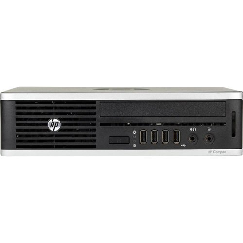 HP - Refurbished Compaq Desktop - Intel Core i3 - 4GB Memory - Black-Front_Standard 