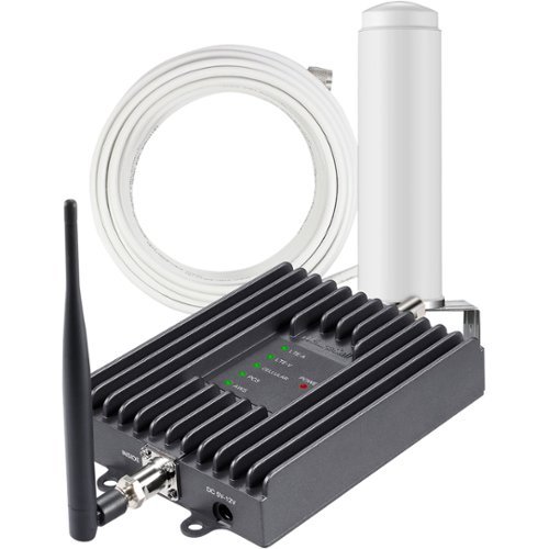 Image of SureCall - Fusion2Go 2.0 RV 4G LTE Cell Phone Signal Booster - Black