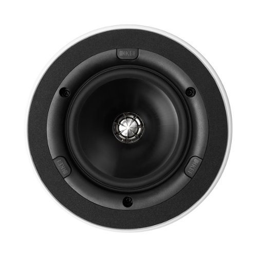 KEF - Ci Q Series Ci130QR Speaker - Black/White