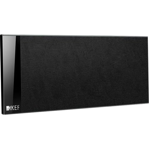 KEF - T Series 2-Way Center-Channel Speaker - Black