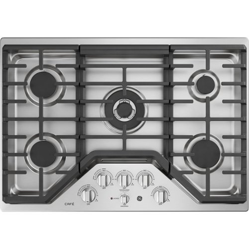Café - 30" Gas Cooktop - Stainless Steel-Front_Standard 