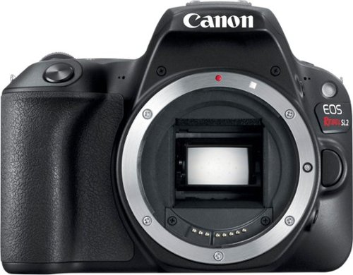 Canon - EOS Rebel SL2 DSLR Camera (Body Only) - Black-Front_Standard 