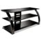 Twin Star Home - 48" TV Stand for TVs up to 46" - Black-Front_Standard