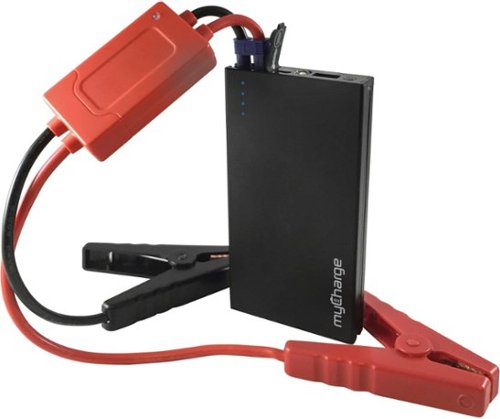  myCharge - Adventure 6,600 mAh Portable Charger for Most USB-Enabled Devices - Black