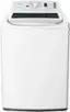 Front. Insignia™ - 4.1 Cu. Ft. High Efficiency Top Load Washer - White.