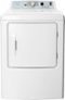 Insignia™ - 6.7 Cu. Ft. Electric Dryer with Sensor Dry and My Cycle Memory - White-Front_Standard