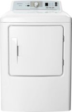 Insignia™ - 6.7 Cu. Ft. Electric Dryer - White - Front_Standard