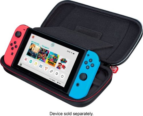 RDS Industries Game Traveler Deluxe Travel Case for Nintendo Switch - Black SHOP ONLINE