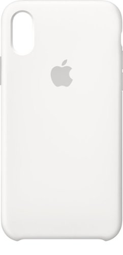  Apple - iPhone® X Silicone Case - White