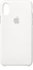 Apple - iPhone® X Silicone Case - White-Front_Standard