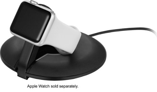  Platinum™ - Charging Stand for Apple Watch™ - Black