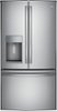 GE - 27.8 Cu. Ft. French Door in Door Refrigerator-Front_Standard 