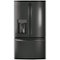 GE - 22.2 Cu. Ft. French Door Counter-Depth Refrigerator-Front_Standard