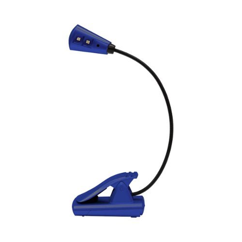UltraBrite - 2-LED ClipAnywhere Booklight - Royal Blue