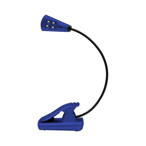UltraBrite - 4-LED ClipAnywhere Booklight - Royal Blue
