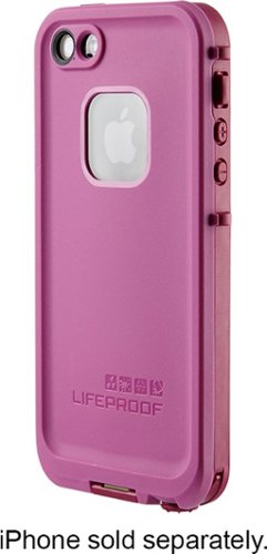  LifeProof - frē Case for Apple® iPhone® SE, 5s and 5 - Magenta