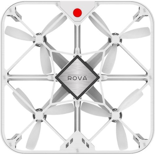 Rova - Selfie Drone - White-Front_Standard 